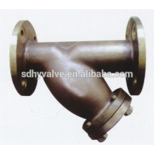 Bronze de filtro-Y DN50-DN600 PN16/Class150 tamanho